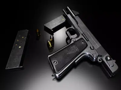 RADOM vis 35 Pistol  VR AR Low-poly 3D model
