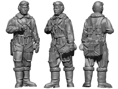 Ussr Pilot  3D print model