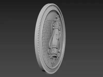 Mezuzah Bas-Relief 3D model