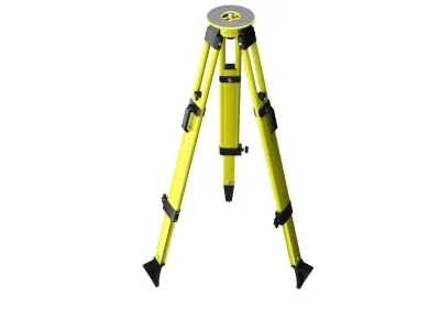 Total Station Tripod 3D model