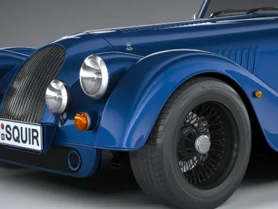 Morgan Plus Four 2021 3D model purchase
