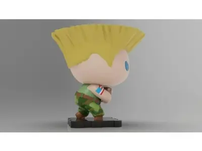 Guile 3D Printing Masterpiece 3D print model