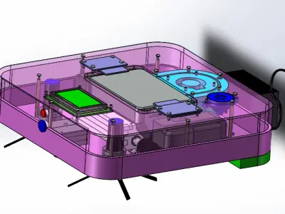 Sweeping Robot 3D model