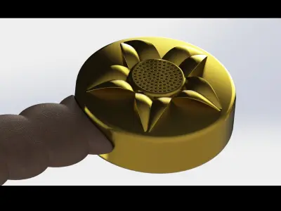 Two-Handed Great Sword 3D Model  3D print model