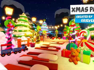GrieverXVII - Roblox - Asset Pack - Xmas Pack Low-poly 3D model