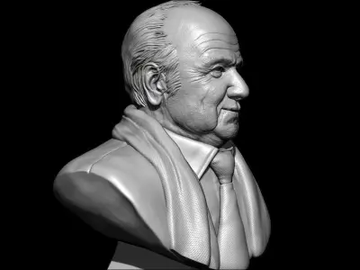 Old Man Statue 3D model purchase