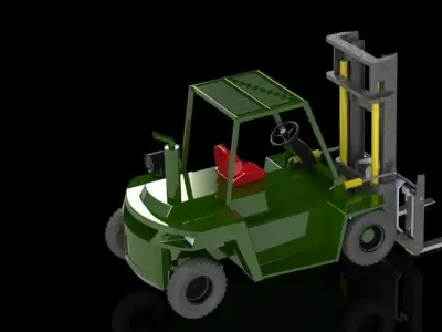 Forklifts forklift truck 3D model