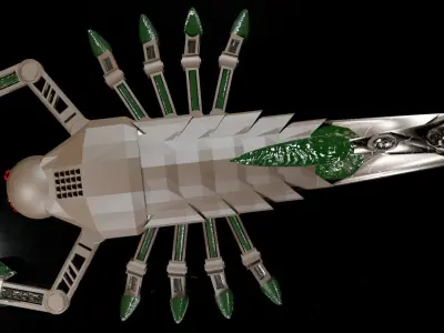 robot scorpion 3D model