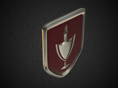 jinbei logo 3D model