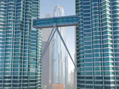  Petronas Towers Twin Skyscrapers 