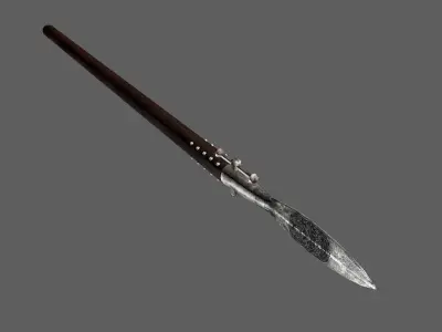 Boar Spear 3D model