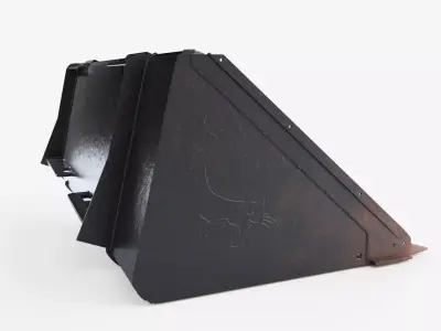Skid Steer Bucket 3D model