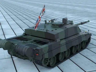 Challenger II  3D model