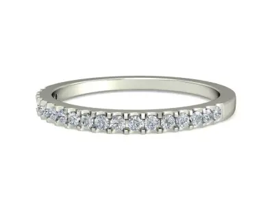 Wedding Art Deco Ring 3D print model shop