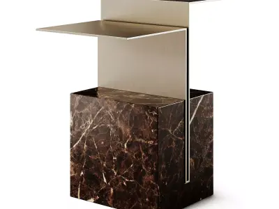 Elbra Brok Side Table 3D model