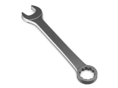 9 Wrenches Collection wrench 3D model