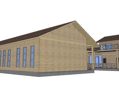 Creative Design-Holiday Cabin-0123 3D model