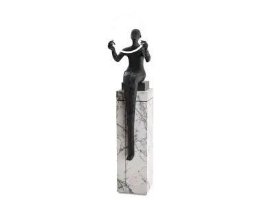 indoor statue Free 3D model