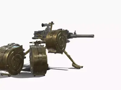 AGS 30 Low-poly 3D model