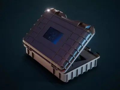 Equipment Case - Plastic 3D model