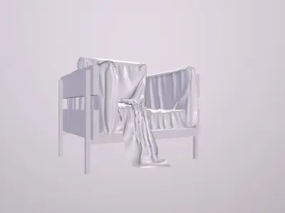 3D Model Armchair 3D model