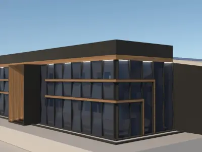 Factory Exterior 3D model purchase