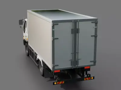Ashok Leyland Boss Cargo Truck 3D model