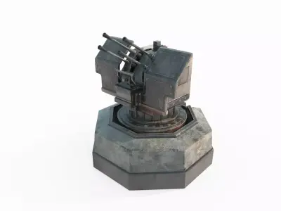 Steam Universe Style Battery 3D model