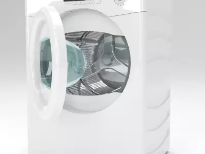 washing machine 3D model 6
