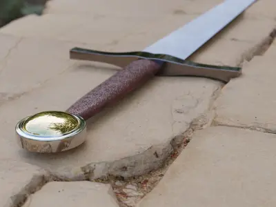 Excalibur Sword 3D model purchase