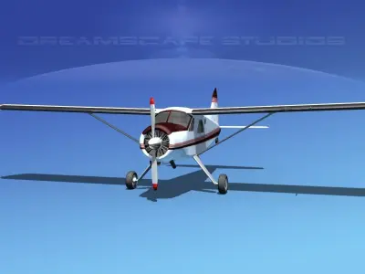Dehaviland DH-2 Beaver SL09 3D model