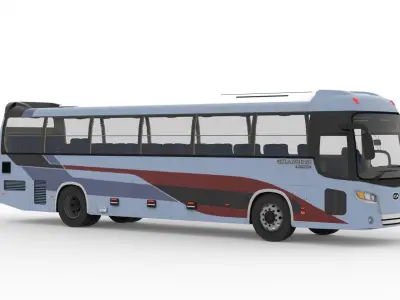 Kia Granbird Silkroad 2011  3D model
