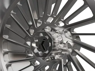 KG1 EDDY WHEEL 3D MODEL 3D model