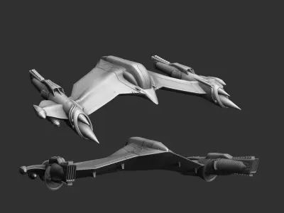 Spaceship 3D print model purchase