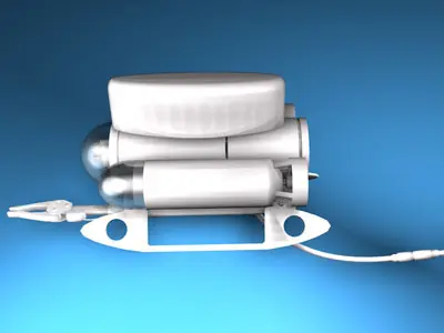 Mini ROV 3D model
