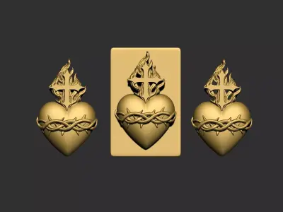 Sacred Heart 2 3D print model