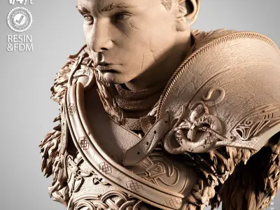Wicked Movies Atreus Portrait Bust 3D print model