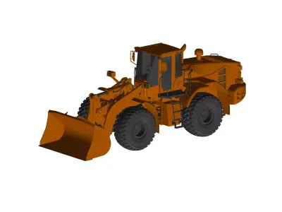 Hitachi loader  3D model