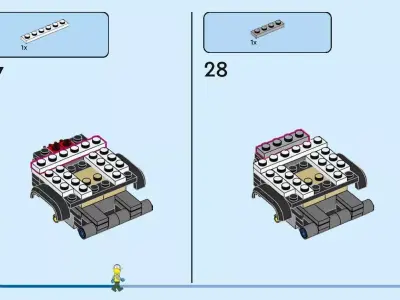 TwindBricks3D - 60505 Airplane-Service Truck-Hovercraft Remix 3D print model