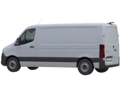 Mercedes-Benz Sprinter L2H1 Van 3D model