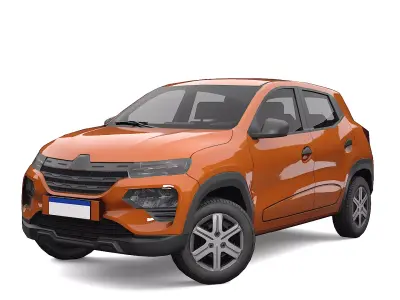 Car Compact 2023 Low-poly 3D model