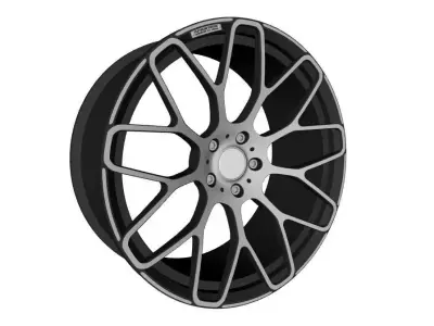 wheels  Brabus Monoblok  Y Free 3D model