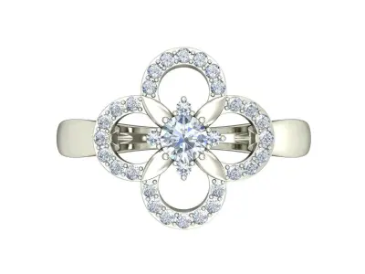 Wedding Ring  3D print model 125