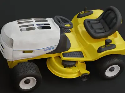 Cub-Cadet-1170-Riding-Mower-Carburetor lawn mower 3D model
