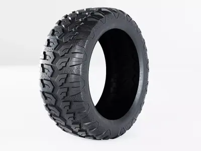 ATV High Quality Tire 3D model