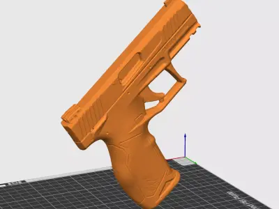 Taurus TX22 1 to 1 Scale Training Gun Prop Non Functioning 3D print model