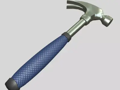 Hammer Low Poly Low-poly 3D model buy