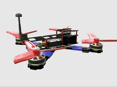 Drone Quadcopter 3D model buy