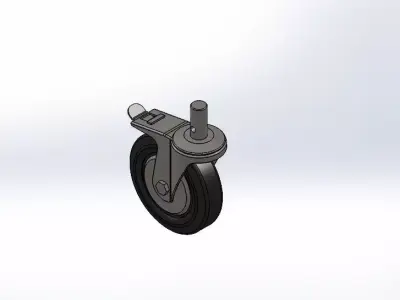 Coster wheel 3D model