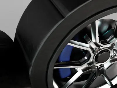 SVE S350 Wheel  3D model